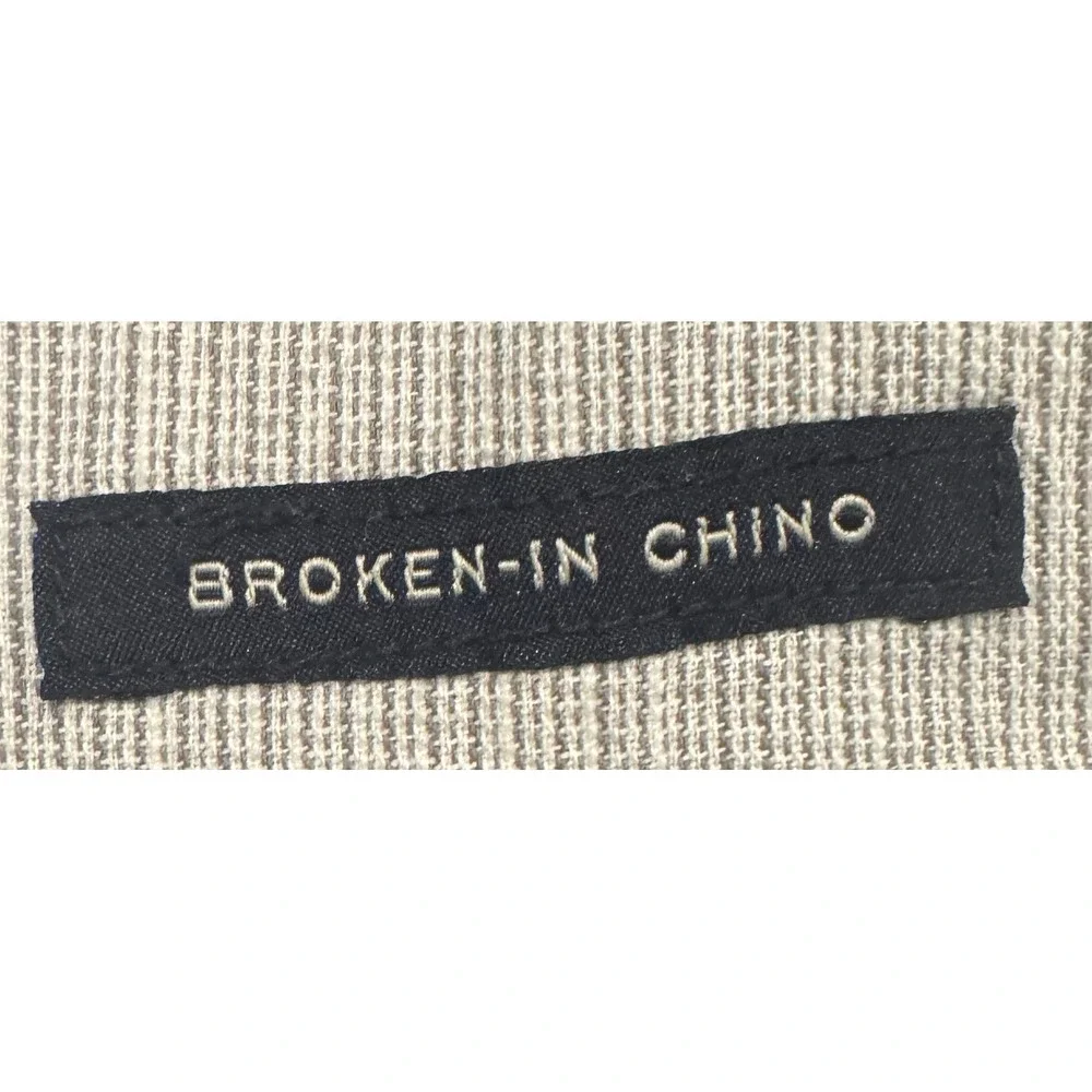 J.Crew‎ Broken-In Chino Pants 32x30 Khaki Tan Cotton Straight Leg casual